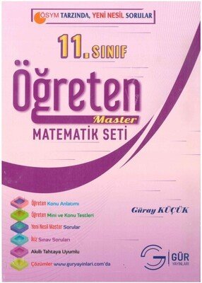 Gür Yayınları 11. Sınıf Öğreten Master Matematik Seti