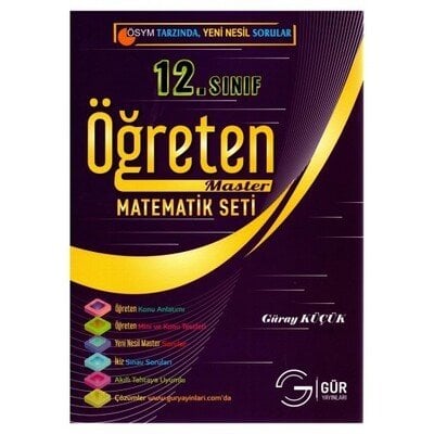 Gür Yayınları 12. Sınıf Öğreten Master Matematik Seti