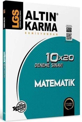 Altın Karma 8. Sınıf LGS Matematik 10x20 Deneme