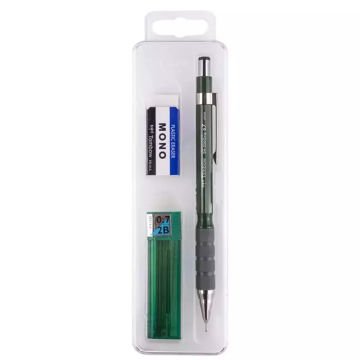 Tombow SH-300 Grip Koyu Yeşil 0.7 Uçlu Kalem Seti