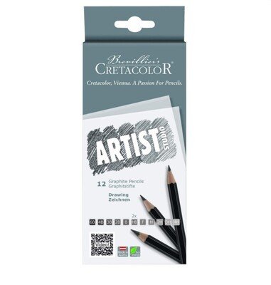 Cretacolor Artist Studio 12'li Çizim Kalemi Seti 141 12