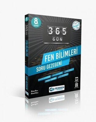 Gezegen Yayınları 8.Sınıf LGS Fen Bilimleri 365 Gün Soru Gezegeni