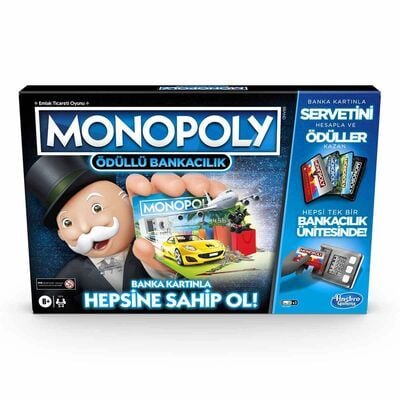 Hasbro Monopoly Ödüllü Bankacılık E8978