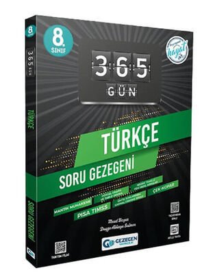 Gezegen Yayınları 8.Sınıf LGS Türkçe 365 Gün Soru Gezegeni