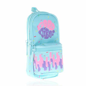 Kaukko K2445 Layer Junior Bag Good Vibes Kalem Çantası