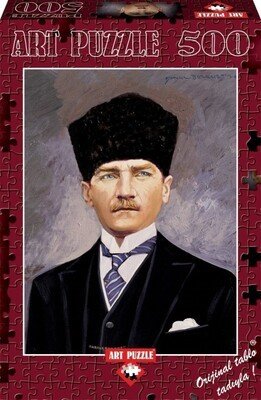 Art Puzzle Cumhurbaşkanı Mareşal Gazi Mustafa Kemal 500 Parça Puzzle