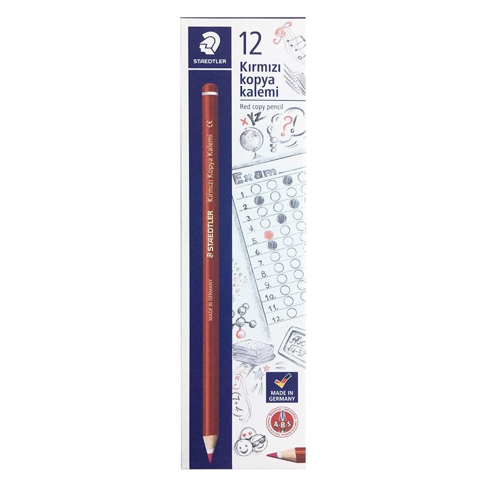 Staedtler 12'li Kırmızı Kurşun Kalem