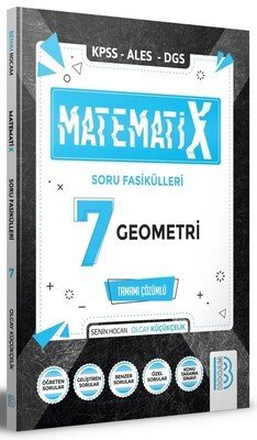Benim Hocam Yayınları KPSS ALES DGS Matematix Soru Fasikülleri 7