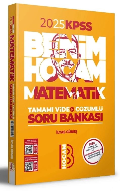 Benim Hocam 2025 KPSS Matematik Çözümlü Soru Bankası