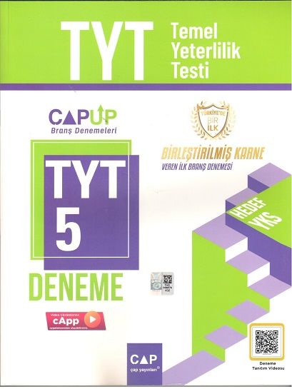 Çap Yayınları TYT 5 Deneme