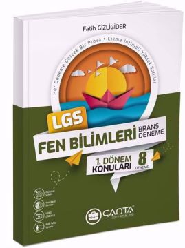 Çanta Yayınları 8. Sınıf LGS 1. Dönem Fen Bilimleri 8 Deneme