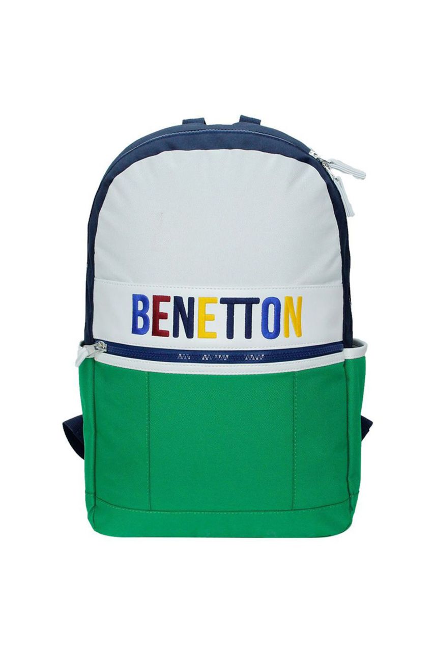 Benetton 70068 Ön Cepli Lacivert Sırt Çantası