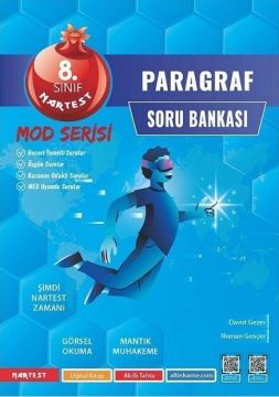 Nartest Yayınları 8. Sınıf LGS Paragraf Mod Soru Bankası