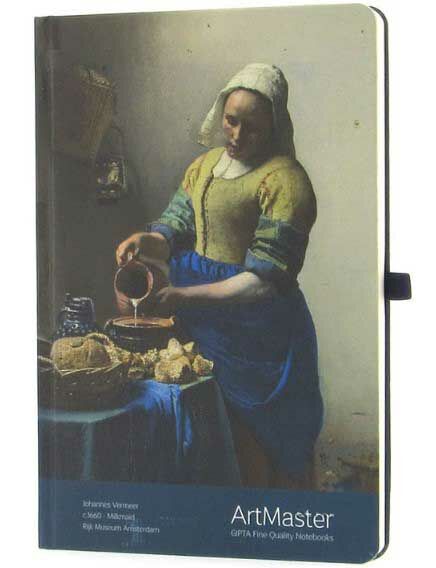 Gıpta Art Master İplik Dikişli Milkmaid Sert Kapak 120 Yaprak 17*24 Çizgili Defter