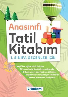 Tudem Yayınları Anasınıfı Tatil Kitabım