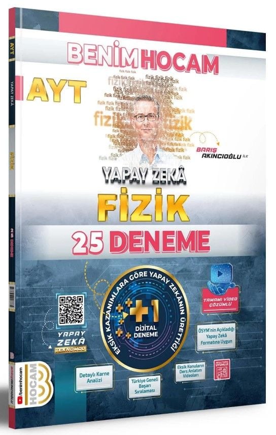 Benim Hocam AYT Fizik Yapay Zekâ 25 Deneme