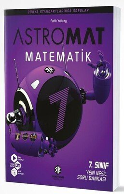İrrasyonel Yayınları 7. Sınıf Astromat Matematik Yeni Nesil Soru Bankası