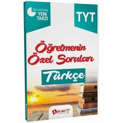 Dahi Adam Yayınları TYT Türkçe Öğretmenin Özel Soruları