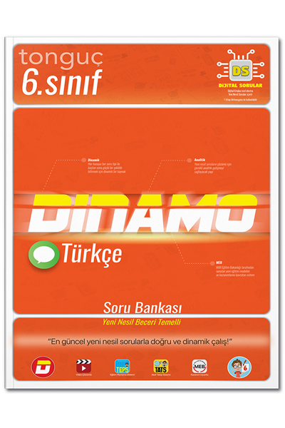 Tonguç Akademi 6. Sınıf Türkçe Dinamo Soru Bankası