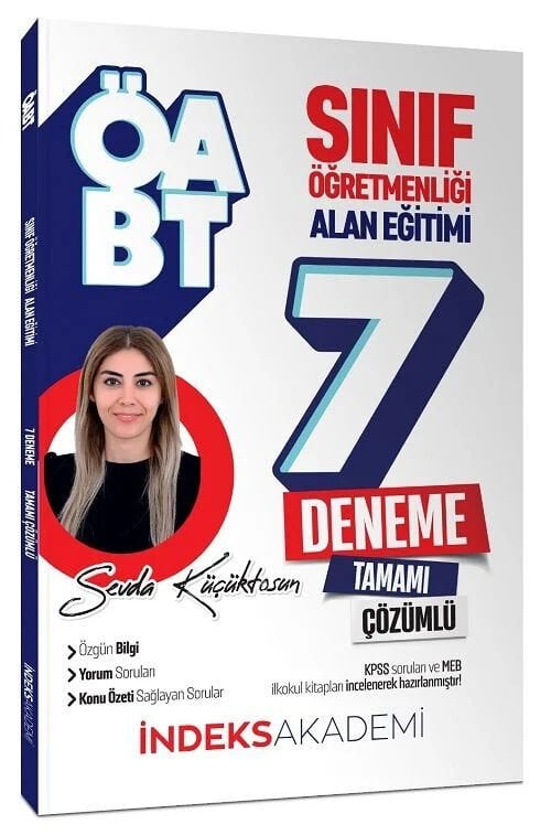 İndeks Akademi ÖABT Sınıf Öğretmenliği Tamamı Çözümlü 7 Deneme