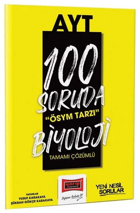 Yargı Yayınları AYT Biyoloji 100 Soruda Çözümlü Soru Bankası