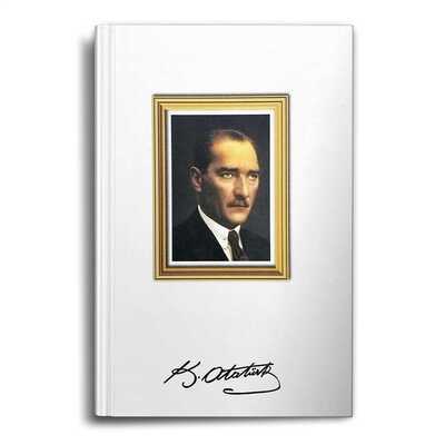 Keskin Color Atatürk Ciltli 80 Yaprak 10,5*15 Çizgili Defter Model-3