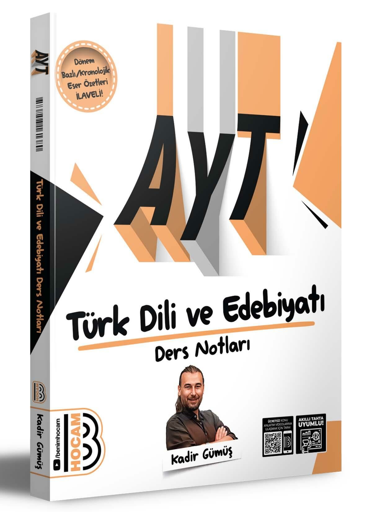 Benim Hocam 2024 AYT Türk Dili ve Edebiyatı Ders Notları