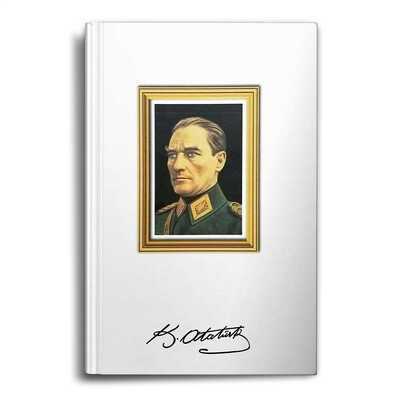 Keskin Color Atatürk Ciltli 80 Yaprak 10,5*15 Çizgili Defter Model-4