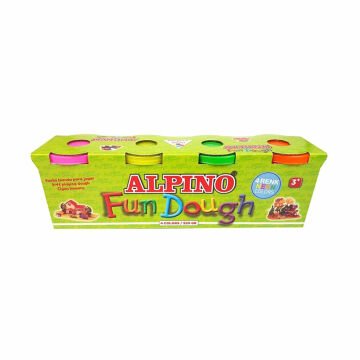 Alpino Fun Dough 4 Fosforlu Renk Oyun Hamuru