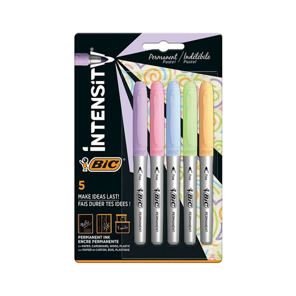 Bic İntensity Pastel 5 Renk 0.8 mm Permanent Marker