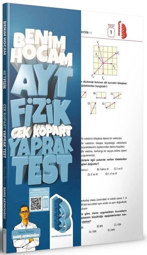 Benim Hocam AYT Fizik Yaprak Test