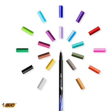 Bic İntensity Gökyüzü Mavi 0.4 mm Fineliner Kalem