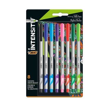 Bic İntensity 0.8 mm 8 Renk Fineliner Kalem Seti