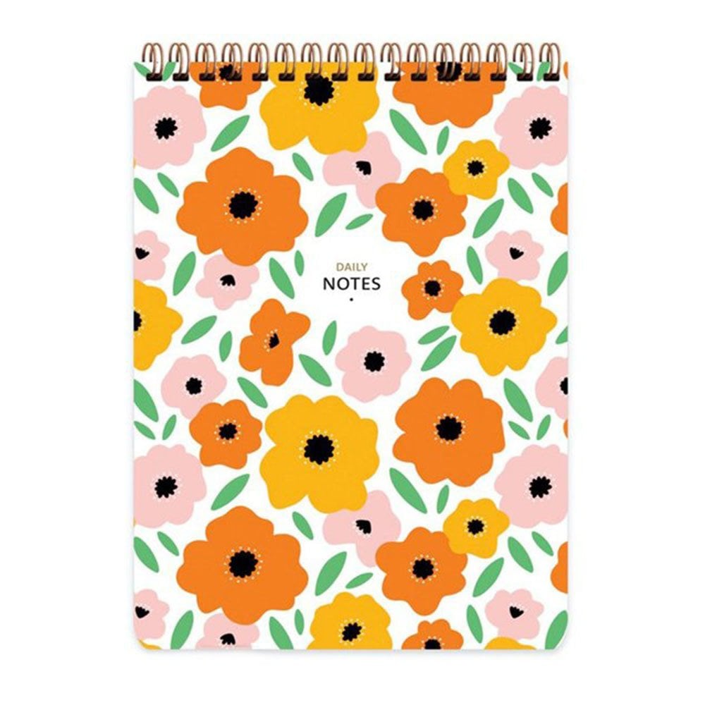 Keskin Color Daily Notes Spiralli Rengarenk Karton Kapak 72 Yaprak 17*24 Kareli Bloknot