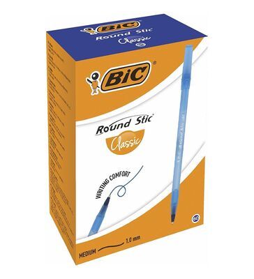 Bic Round Stic Mavi Tükenmez Kalem 60'lı Paket