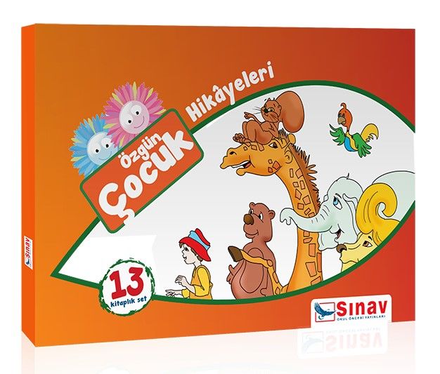 Sınav Koleji Yayınları Okul Öncesi Özgün Çocuk Hikayeleri 13 Kitaplık Set