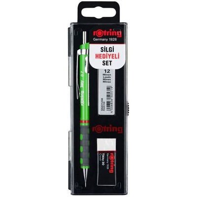 Rotring RO-KK07-07 Tikky Koyu Yeşil 0.7 Uçlu Kalem Seti