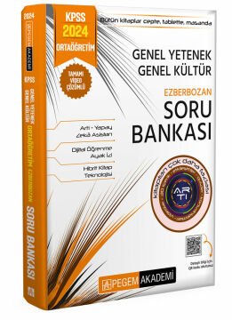 Pegem Yayınları 2024 KPSS Ortaöğretim Ezberbozan Soru Bankası