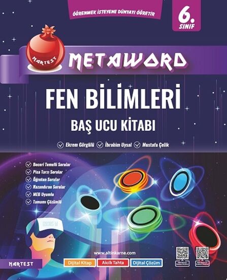 Nartest Yayınları 6. Sınıf Fen Bilimleri Metaword Baş Ucu Kitabı