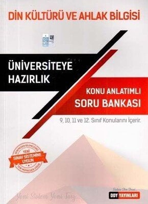 DDY Yayınları Üniversiteye Hazırlık Din Kültürü ve Ahlak Bilgisi Konu Anlatımlı Soru Bankası