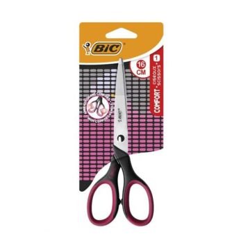 Bic Comfort 16 cm Pembe Makas