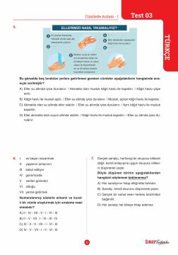 Sınav Yayınları 8. Sınıf LGS 1. Dönem Tam Tekrar Kampı