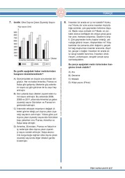 Puan Yayınları Tam Puan 8. Sınıf LGS 2022 Tıpkı Basım Çıkmış Sorular ve Çözümleri