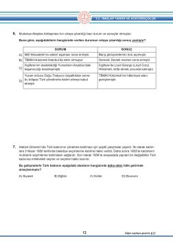 Puan Yayınları Tam Puan 8. Sınıf LGS 2022 Tıpkı Basım Çıkmış Sorular ve Çözümleri