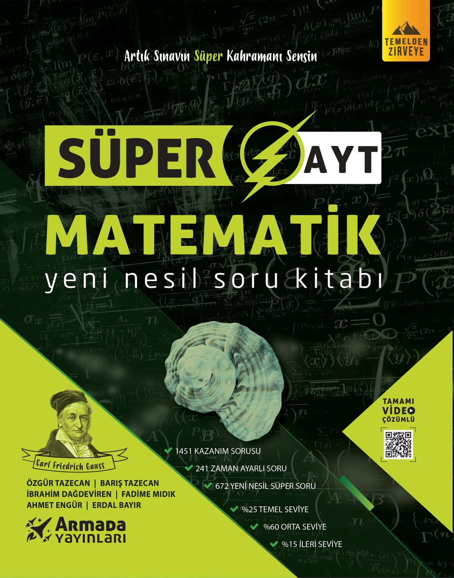 Armada Yayınları AYT Matematik Yeni Nesil Süper Soru Kitabı