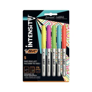 Bic İntensity 5 Renk 0.8 mm Permanent Marker