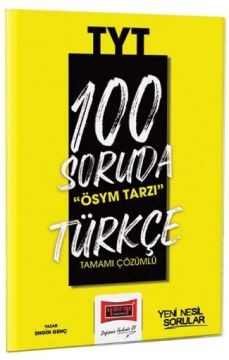 Yargı Yayınları TYT Türkçe 100 Soruda Çözümlü Soru Bankası