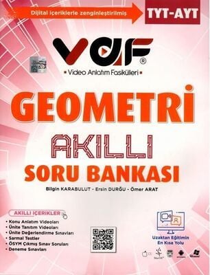 Vaf Yayınları TYT AYT Geometri Akıllı Soru Bankası