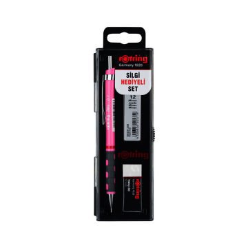 Rotring RO-KK07-07 Tikky Neon Pembe 0.7 Uçlu Kalem Seti