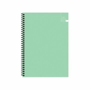 ﻿﻿Keskin Color The Notebook Spiralli Yeşil Sert Kapak 120 Yaprak 17*24 Çizgili Defter